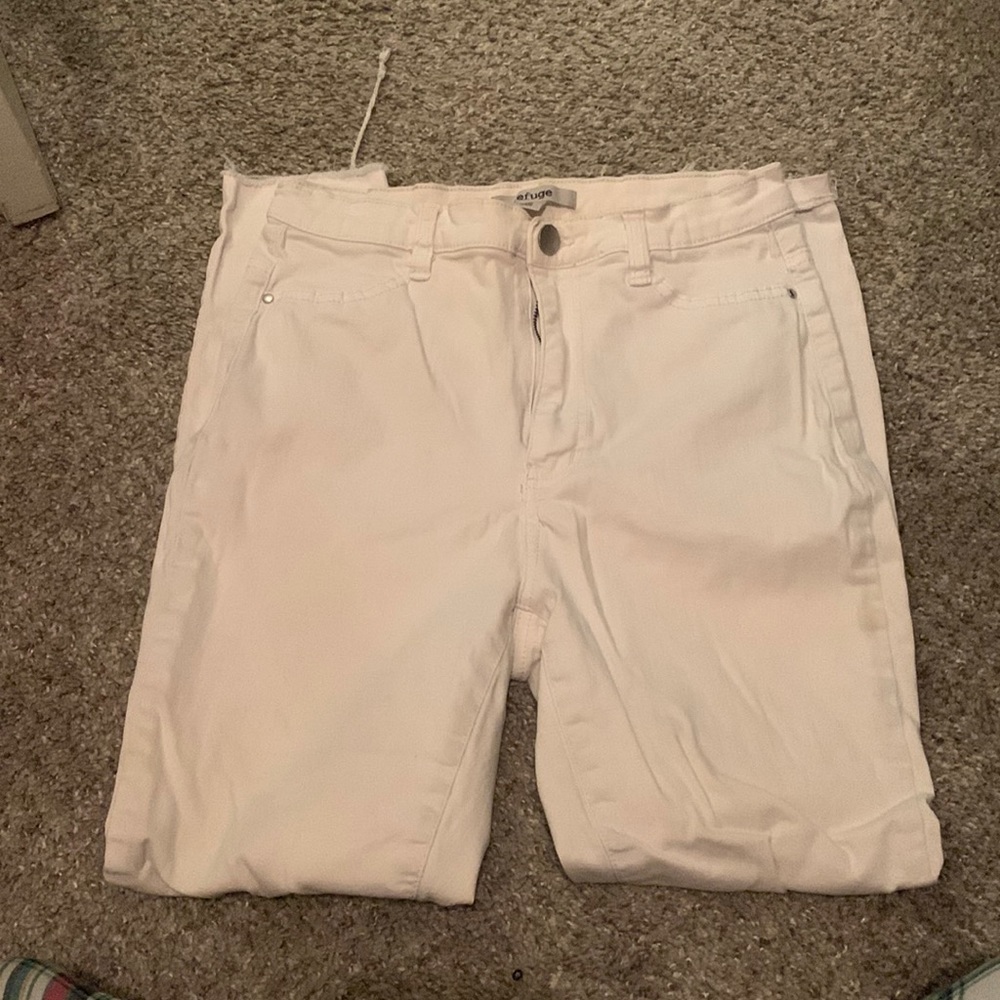 Refuge White Jeans